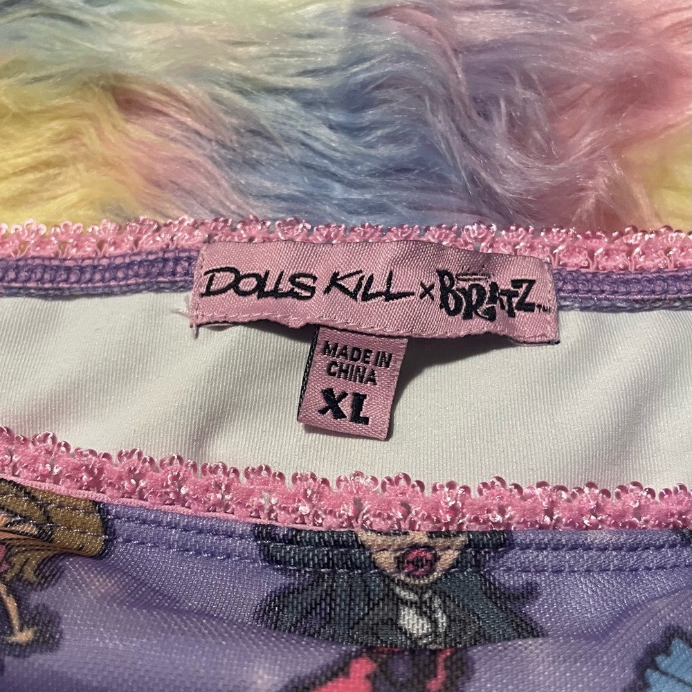 *SOLD OUT* Bratty Since Birth Mesh Skirt - Picture 4 of 5